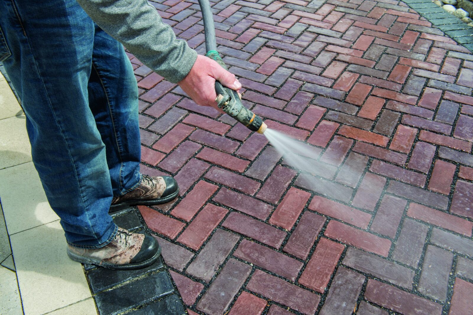 Power Washing project 2 in Manchester by Go Local Building Ltd