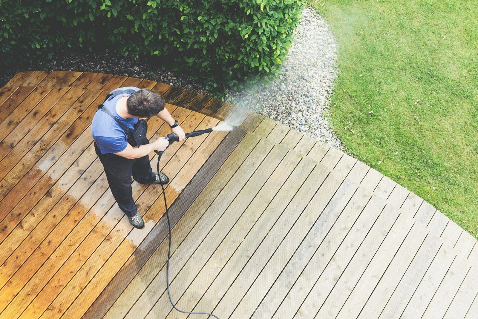 Power Washing project 3 in Manchester by Go Local Building Ltd